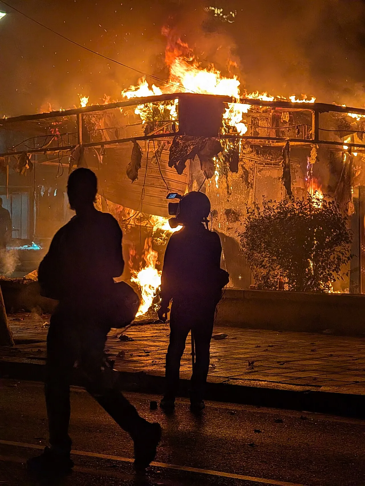 Onrust en antiregeringsprotesten in Tirana, Albanië, in oktober 2026.